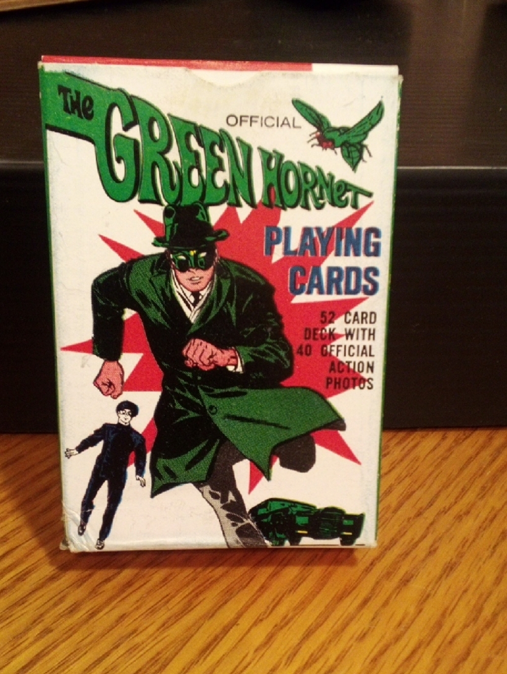 The Green Hornet Official Playing Cards - Green & White